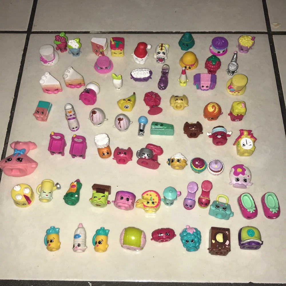I am selling about 67 Shopkins very good condition
